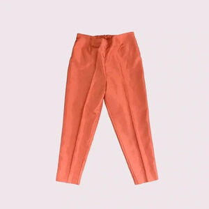 Vintage orange 90s y2k skinny pants